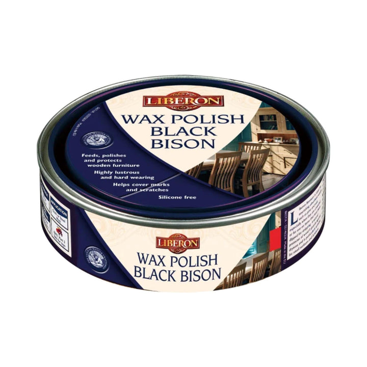 Clear Black Bison Wax Polish 150ml