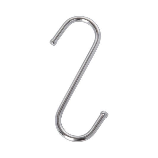 100mm Stainless Steel S-Hooks x5 Pack