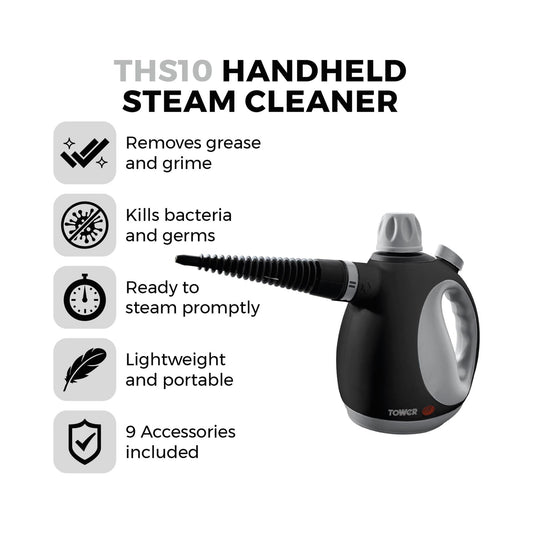 THS10 Handheld Steam Cleaner Platinum
