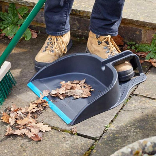 Step-On Jumbo Yard Dustpan