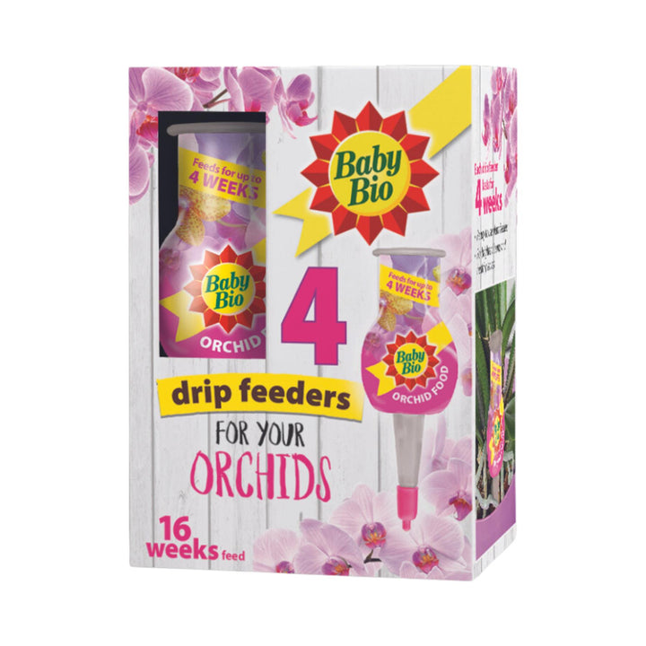 Orchid Drip Feeders 40ml x4 Pack