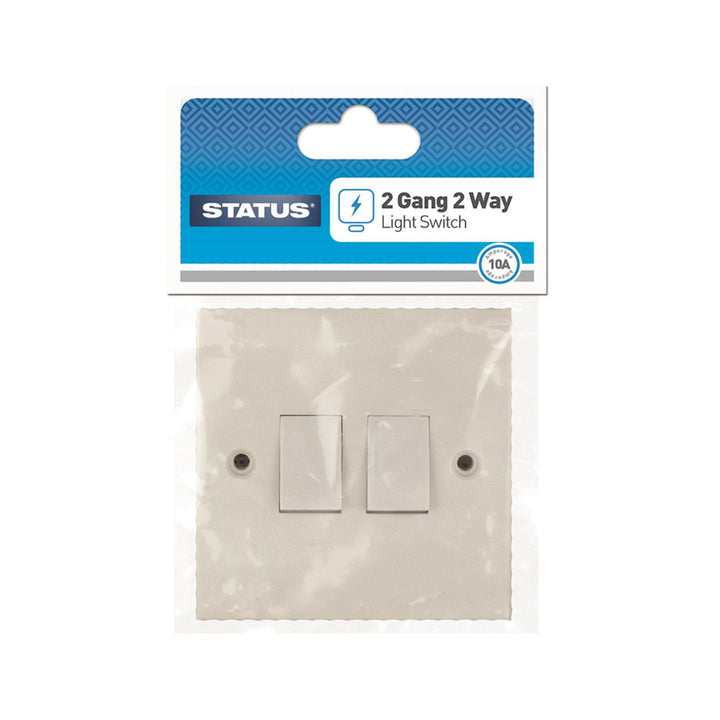 Double 2-Way Switch Plate