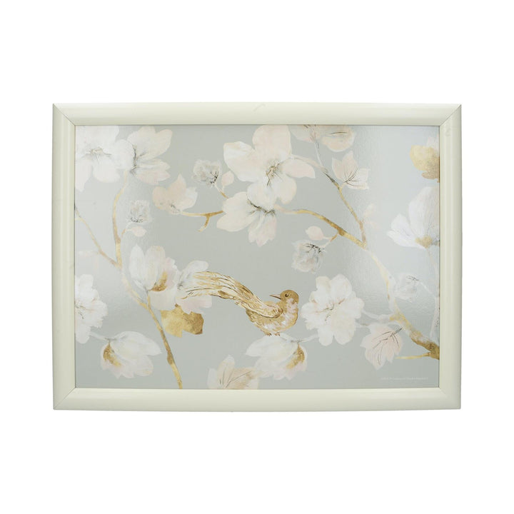 Duck Egg Floral Lap Tray