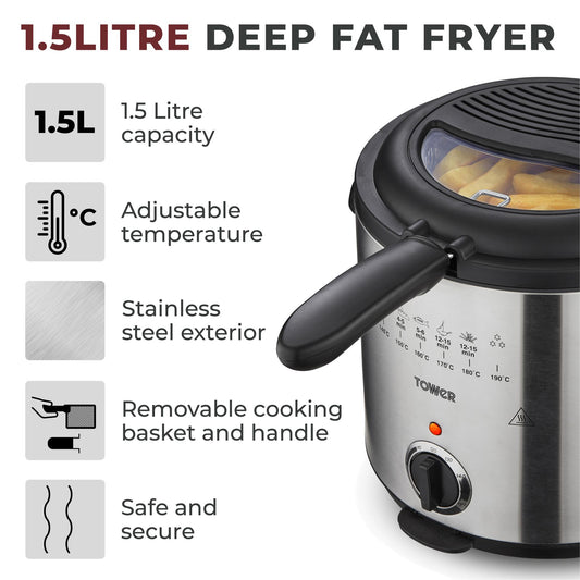 Deep Fat Fryer 1.5L