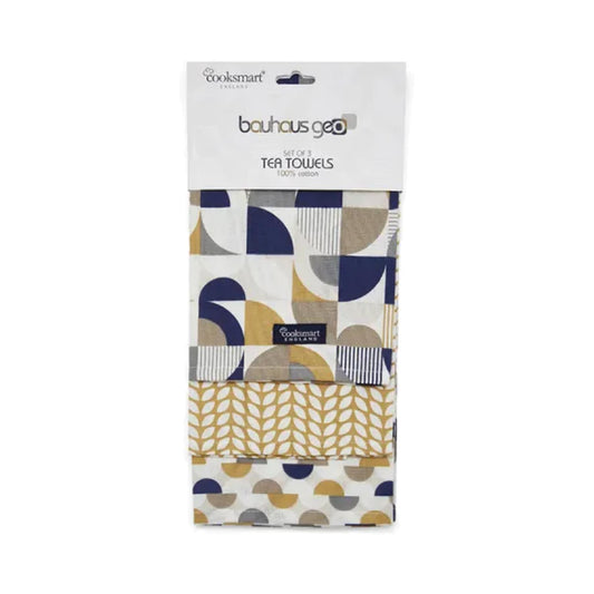 Bauhaus Geo Tea Towel Set