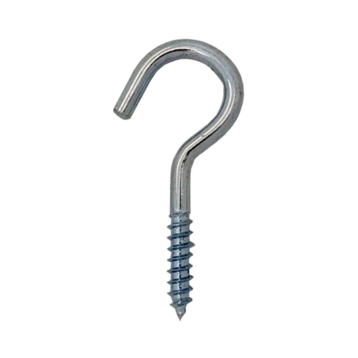 80mm Steel Cup Hooks x2 Pack