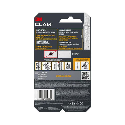 CLAW 20kg Picture Hanger x2 Pack