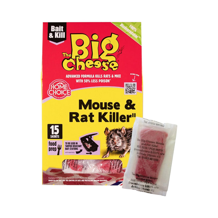 Mouse & Rat Killer II Food Prep Pasta Bait x15 Pack