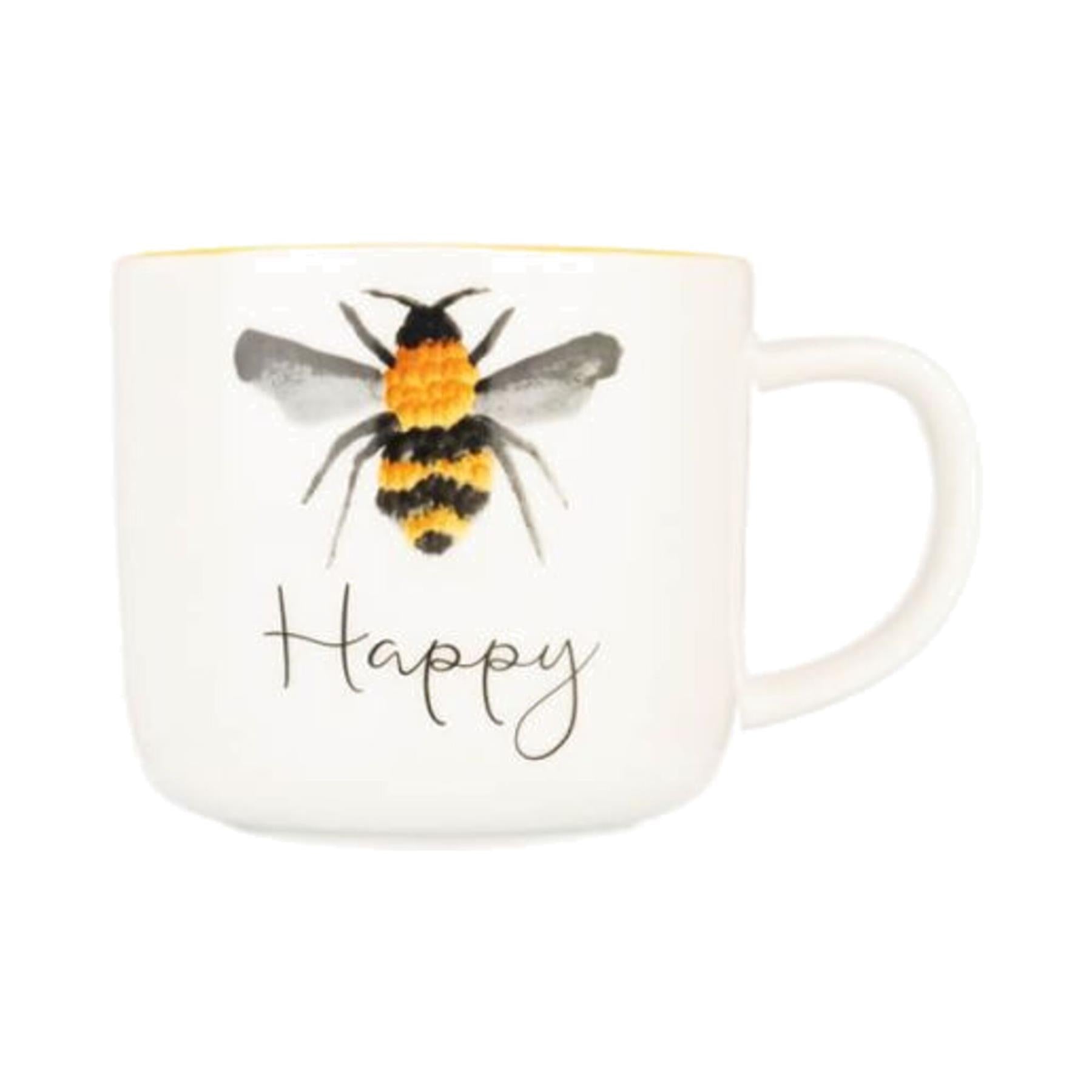 Bee Happy China Mug