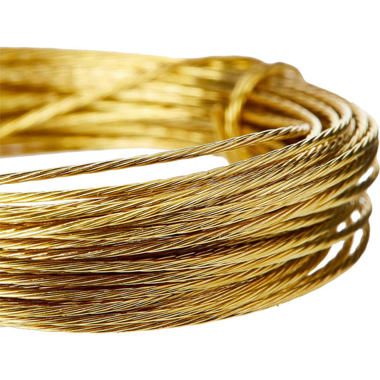 No.1 Brass Picture Wire 6m