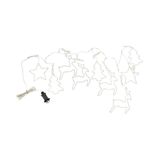 327 LED Festive Curtain Warm White
