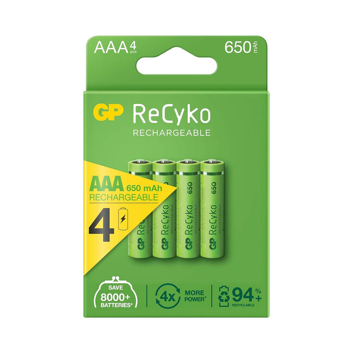 ReCyko+ AAA Rechargeable Ni-MH 650mAh
