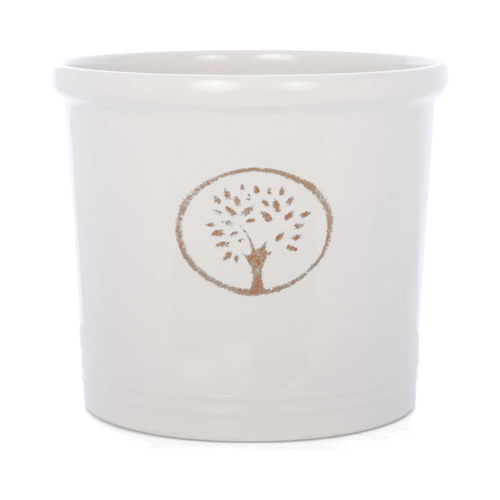 Cotswold Off White Cylinder Planter 40cm