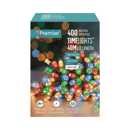 TimeLights 400 LED Multi-Colour Multi-Action Lights