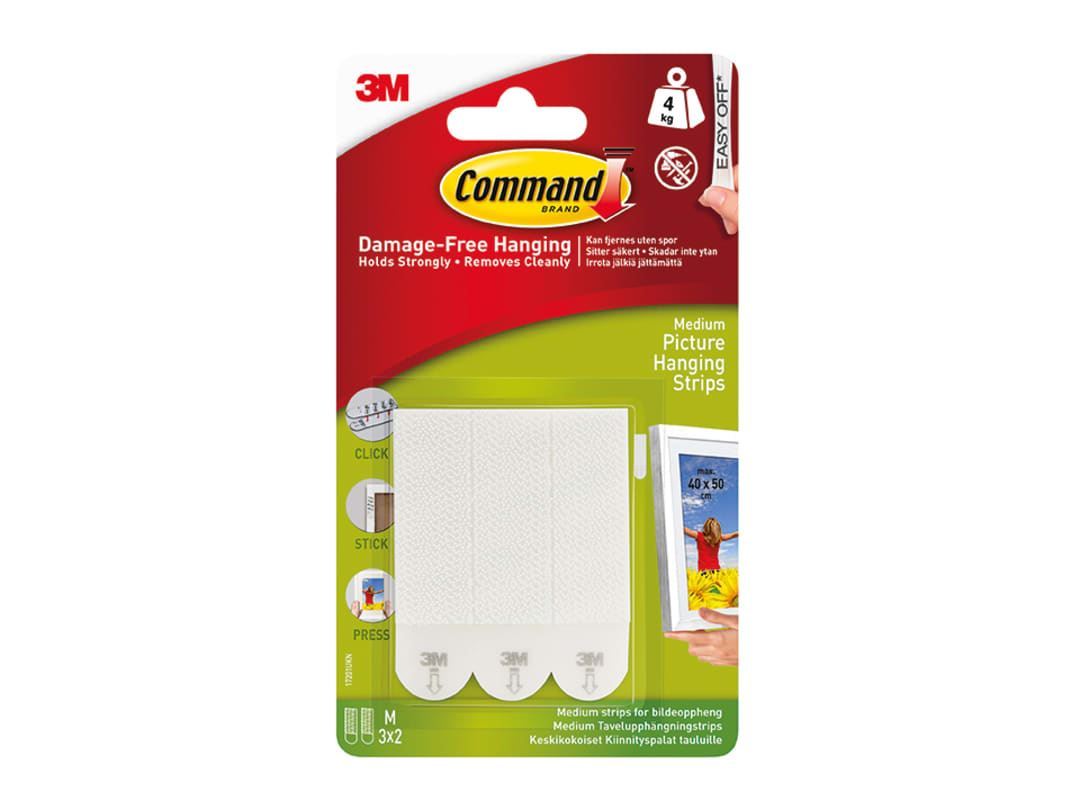 3M - Command Medium Picture Hanging Strips Picture Hanging | Snape & Sons