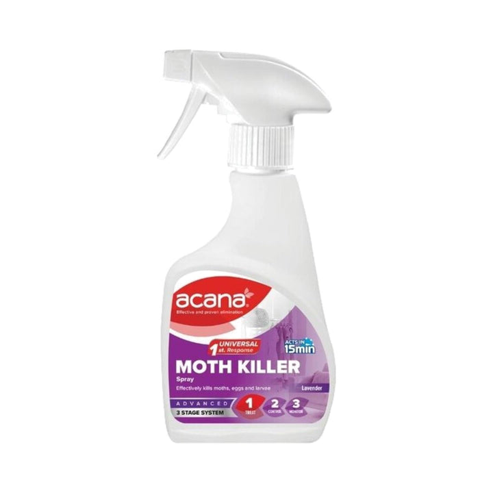 Acana Moth Killer Fabric Spray 275ml Moth Control | Snape & Sons