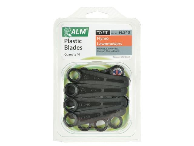 ALM - Plastic Mower Blades | Flymo FLY013 Lawn Mower Spares | Snape & Sons