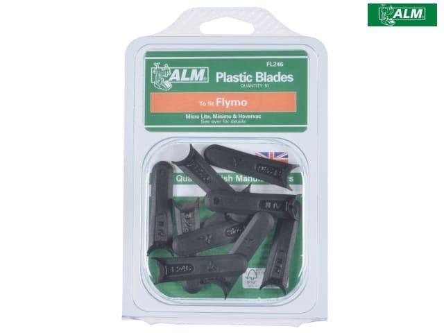 ALM - Plastic Mower Blades Lite | Flymo FLY014 Lawn Mower Spares | Snape & Sons