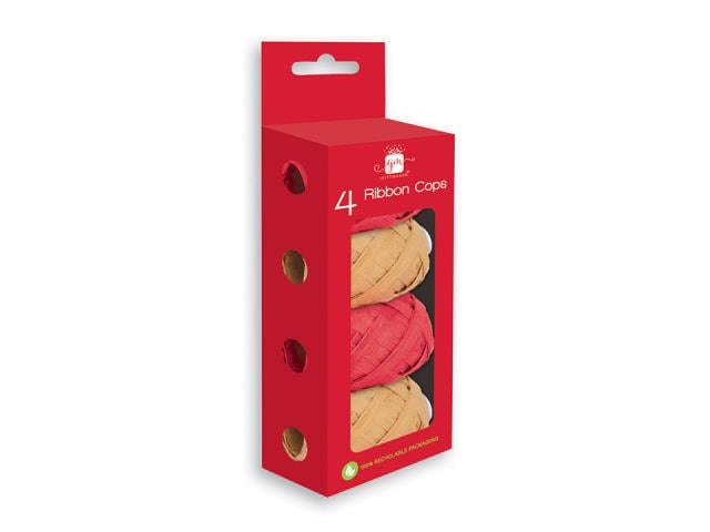 Anker - Kraft Natural Ribbons x4 Gift Wrap | Snape & Sons