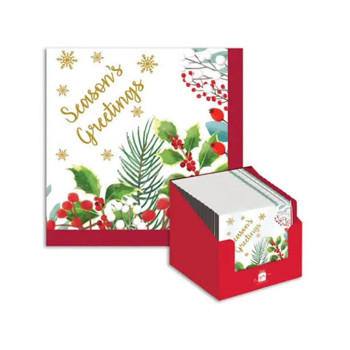 Anker - Traditional Foliage Paper Party Napkins 20 Pack Napkins | Snape & Sons