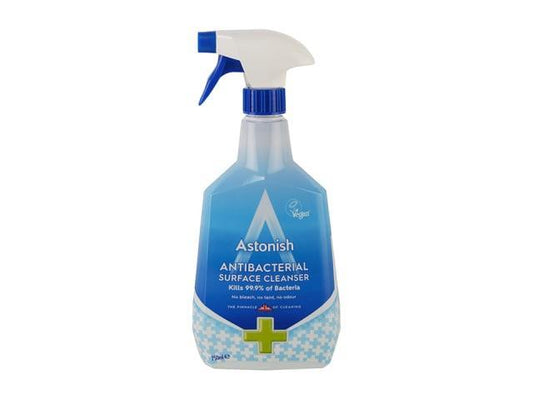 Astonish - Anti Bacterial Surface Cleaner 750ml Multi-Purpose Cleaning Sprays | Snape & Sons