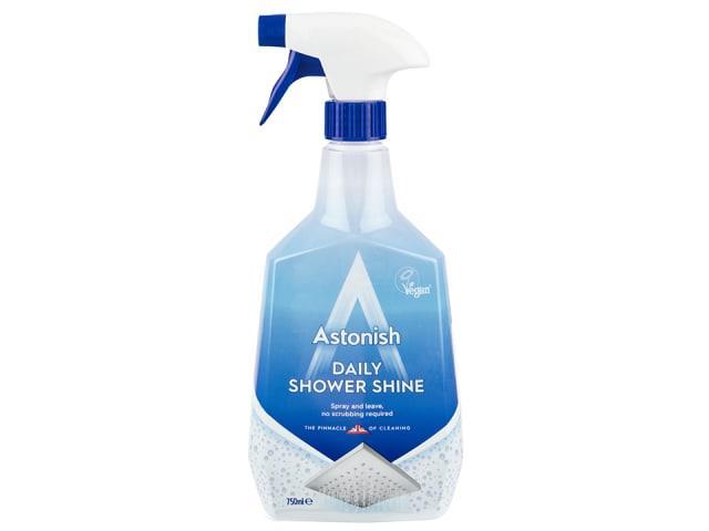 Astonish - Daily Shower Shine 750ml Bathroom Cleaning Sprays | Snape & Sons
