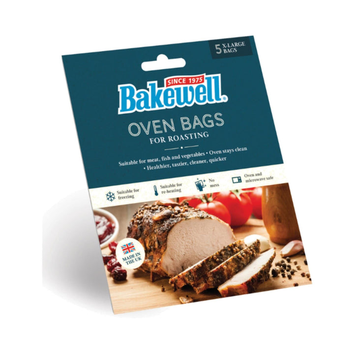 Bakewell - Extra Large Oven Roasting Bags 5 Pack Cooking Bags | Snape & Sons