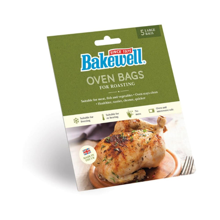 Bakewell - Large Oven Roasting Bags 5 Pack Cooking Bags | Snape & Sons