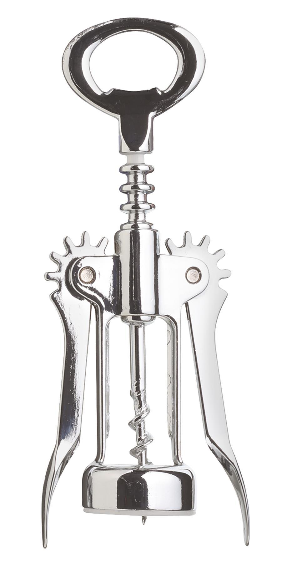 Chrome Winged Corkscrew Snape & Sons