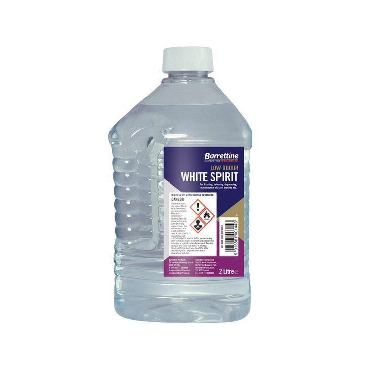 Barrettine - Low Odour White Spirit 2l Thinners & Solvents | Snape & Sons