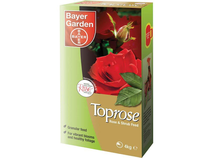 Bayer - Toprose Rose & Shrub Feed 4kg Plant Feed | Snape & Sons