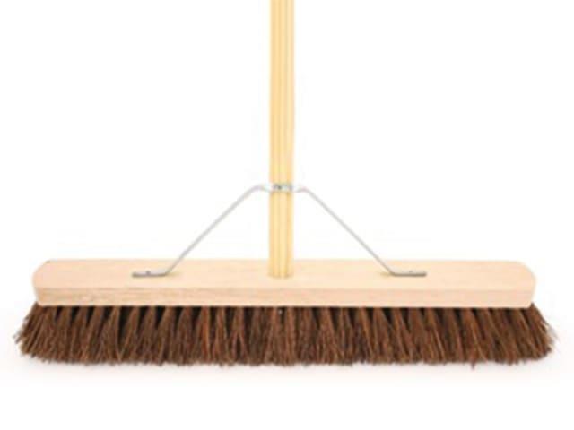 Bentley Brushes - Stiff Bassine Platform Broom 24" Brooms | Snape & Sons