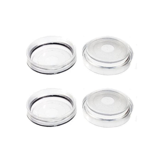 Clear 47mm Castor Cups 4 Pack Snape & Sons
