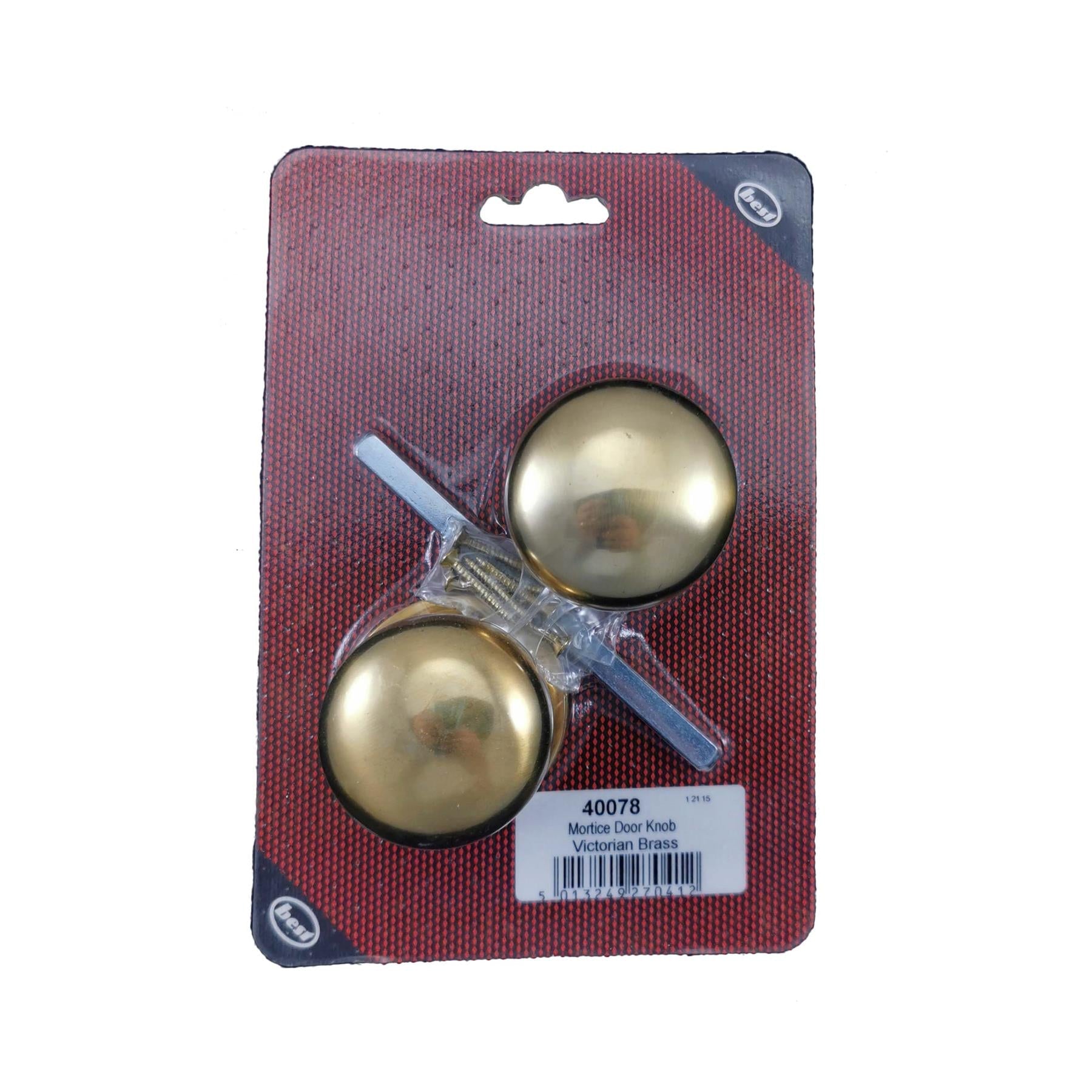 Best Hardware - Polished Brass Mortice Door Knob Set Door Knobs | Snape & Sons