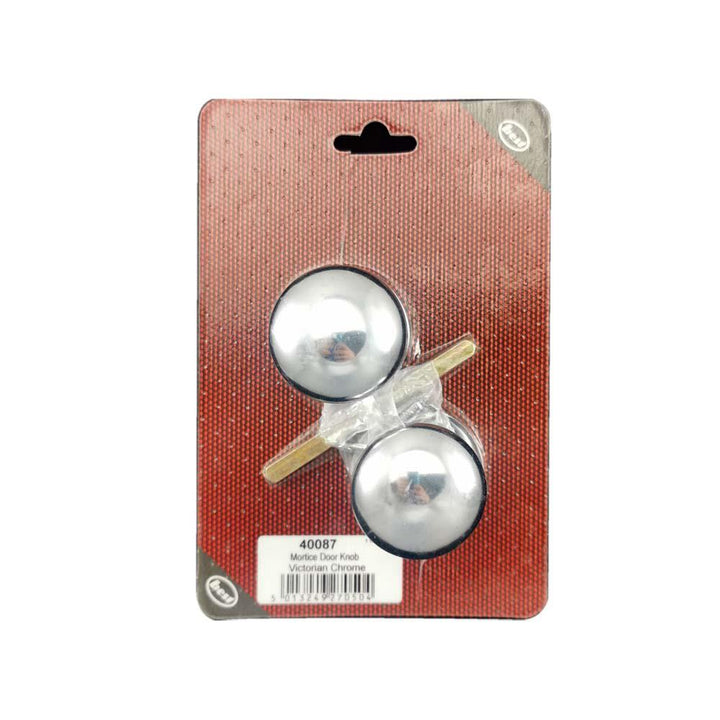 Best Hardware - Polished Chrome Mortice Door Knob Set Door Knobs | Snape & Sons