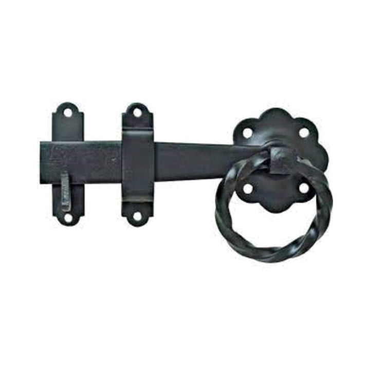 Best Hardware - Ring Gate Latch Twisted 150mm (6") Gate Latches | Snape & Sons