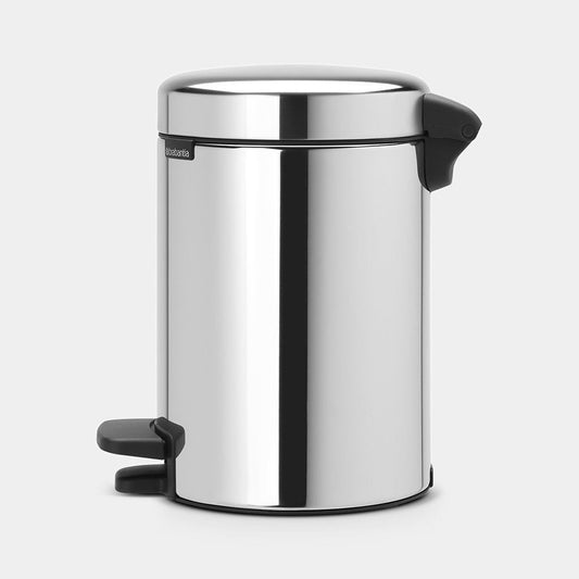 3l NewIcon Pedal Bin Brilliant Steel