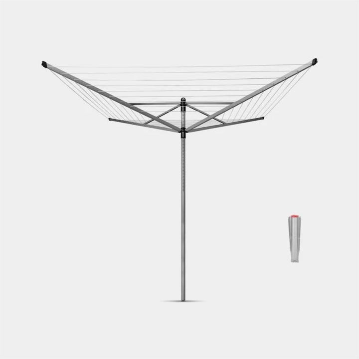 Brabantia - 50m Lift-O-Matic Rotary Airer & Soil Spear - 4 Arm Rotary Airers | Snape & Sons