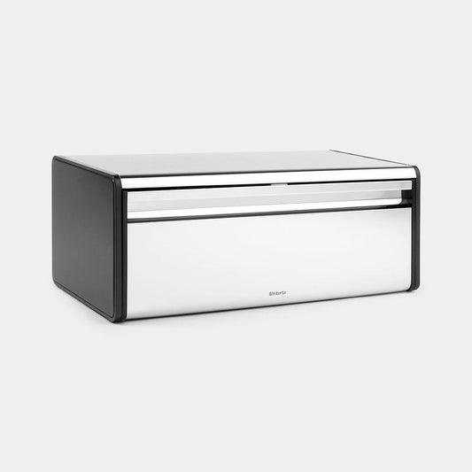 Fall Front Bread Bin Brilliant Steel