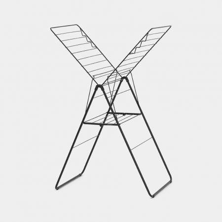 Brabantia - Hang-On 20m Drying Rack Airer Matt Black Clothes Airers | Snape & Sons