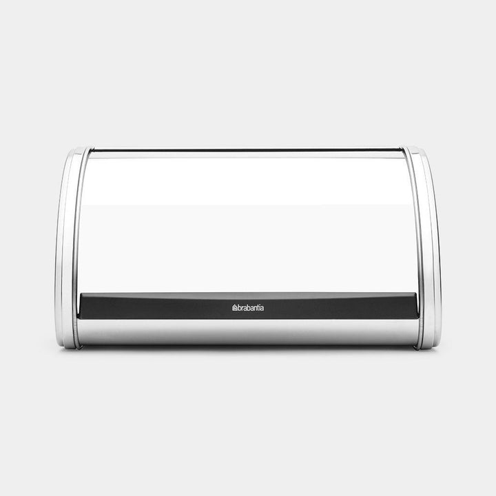 Brabantia - Medium Roll Top Bread Bin Brilliant Steel Bread Bins | Snape & Sons