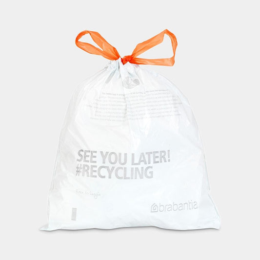 Brabantia PerfectFit Bin Liner Size-B 5l - 20 Bags Bin Liners | Snape & Sons