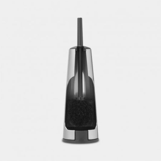 Brabantia ReNew Lavatory Brush Set Matt Stainless Steel Toilet Brushes | Snape & Sons