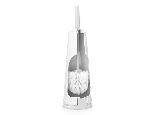 Brabantia - ReNew Lavatory Brush Set White Toilet Brushes | Snape & Sons