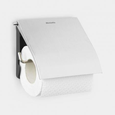 Brabantia - ReNew Toilet Roll Holder Matt Steel Toilet Roll | Snape & Sons