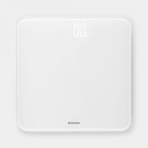 Brabantia - ReNew White Digital Bathroom Scale Bathroom Scales | Snape & Sons