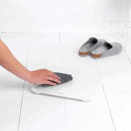 Brabantia - ReNew White Digital Bathroom Scale Bathroom Scales | Snape & Sons