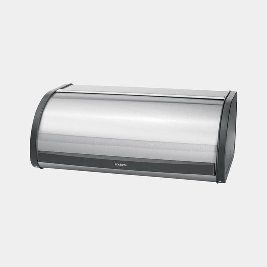 Brabantia - Roll Top Bread Bin Matt Steel Bread Bins | Snape & Sons