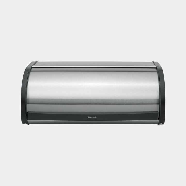 Brabantia - Roll Top Bread Bin Matt Steel Bread Bins | Snape & Sons