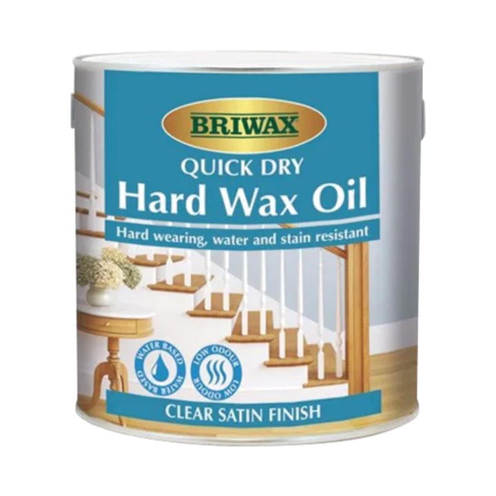 Briwax Quick Dry Hard Finish Liquid Wax Oil 1L Wax Polish | Snape & Sons